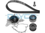 Dayco KTBWP4850 Set Cinghia Di Distribuzione + Pompa Dell'acqua Per Vw Passat Variant (3B6) Passat Variant (3B5) Passat (3B3) Passat (3B2) Per Audi A4 Avant (8E5, B6)