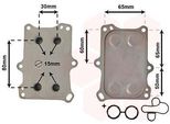 Van Wezel 17013706 - Radiatore Olio Oe 55215005 Per Mito (955), Giulietta (940), Tipo, Punto, Bravo, 500X (334), 500L (351, 352), 124 Spider, 500 (312), Renegade