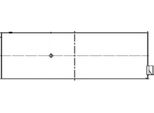 Mahle 227 Pl 10219 000 Cuscinetto Di Biella Adatto Per MERCEDES-BENZ Conecto (O 345) O 400 O 405 O 407 O 408 Per Solaria Urbino I