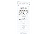 Ajusa 51029000 Set Completo Di Guarnizioni Motore Per Honda Civic Viii Hatchback (Fn, Fk) CR-V Iii (Re) Accord Vii Limousine (Cl, Cn) CR-V Ii (Rd)