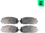 Set Di Pastiglie Freno Anteriori Optimal Pastiglie Freno Per Toyota Yaris Hatchback (P9) BP-12360
