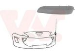 Van Wezel 4042585 Copri Paraurti Anteriore Sinistro Per Peugeot 308 Sw I (4E, 4H) 308 I Hatchback (4A, 4C) 308 Cc (4B)