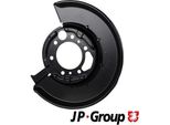 Jp Group 1364302870 - Oe A9014201044 Piastra Di Ancoraggio, Asse Posteriore Sinistro Per Classe G (W463), Classe G (W461), Sprinter (W901, W902), Sprinter (W903), Sprinter (W904), Sprinter (W905)