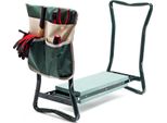 Sgabello Da Giardino Wiltec, Sgabello Per Ginocchia Fino A 150 Kg, Sgabello Per Ginocchia Con Borsa, Panca Per Ginocchia Con Superficie Imbottita, Sgabello Da Giardino Per Inginocchiarsi E Sedersi