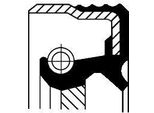 Corteco Paraolio Transfer Case 01034939B Input Per Mitsubishi 3000 Gt Coupe (Z1A) Fpm (Gomma Fluorurata)