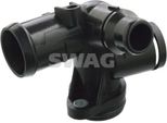 Swag 30 10 6012 Flangia Del Refrigerante Per Audi A6 Avant (4F5, C6) Flangia Dell'acqua