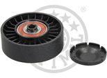 Optimal 0-N2128 Puleggia Di Rinvio Cinghia Trapezoidale Scanalata 80 Mm Per Bmw 3 Touring (E91) 3 Berlina (E90) 5 Berlina (E60) 1 Hatchback (E87) 5 Touring (E61) X3