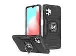 Wozinsky Ring Armor Custodia Ibrida Blindata + Supporto Magnetico Samsung Galaxy A32 5G Nero