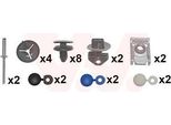Kit Di Montaggio, Paraurti Da Van Wezel (4042793) Kit Di Montaggio Della Carrozzeria