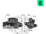 Era 220164A Motorino Di Avviamento 2,3 Kw Per Ford Transit MK-5 Bus (E) 12 V