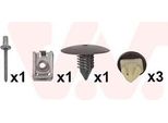 Van Wezel 4407796 - Oe 600388006R Kit Di Montaggio, Parafango Per Megane Iv