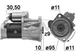 Era 220713A Motorino Di Avviamento 2,5 Kw Per Opel Movano Furgone (X70) 12 V