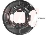 Van Wezel Parafango Disco Freno Per Bmw 5 Touring (E39) Posteriore Sinistro 0639373 Piastra Di Ancoraggio