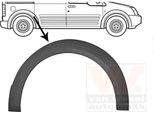 Van Wezel Estensioni Passaruota Parafango Per Ford Transit Connect (P65, P70, P80) Tourneo Connect Mk1