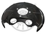 Optimal Piastra Paraspruzzi Per Disco Freno Per Opel Vectra C Caravan (Z02) Posteriore Sinistra BSP-2004L Piastra D'ancoraggio