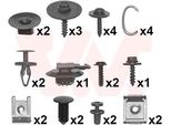 Van Wezel Kit Di Montaggio Paraurti 4409793 Posteriore Per Renault Megane Iv Grandtour (K9A/M/N)