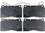 Set Di Pastiglie Freno Anteriori Optimal Pastiglie Freno Per Renault Megane Iv Hatchback (B9A/M/N) BP-12122