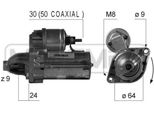 Era 220359A Motorino Di Avviamento 1,3 Kw Per Opel Corsa D Hatchback (S07) 12 V