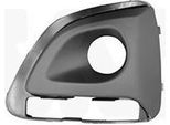 Van Wezel Griglia Di Ventilazione Griglia Paraurti Per Peugeot 108 Con Foro/Fori Per Fendinebbia Con Fori Per Modanatura/Paraurti