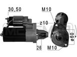 Era 220709A Motorino Di Avviamento 1,4 Kw Adatto Per MERCEDES-BENZ Classe C Berlina (W204) 12 V