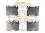 Set Di Pastiglie Freno Anteriori Optimal Pastiglie Freno Adatte Per Peugeot 106 Ii Hatchback (1A, 1C) BP-09761