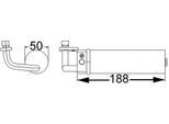 Mahle Ad 67 000S - Oe 92131JD00A Essiccatore Aria Condizionata Per Qashqai +2 I (J10)