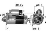 Era 220580A - Motorino Di Avviamento Oe M001T30171 Per Astra H, Astra J, Insignia A (G09), Signum (Z03), Vectra C (Z02), Zafira B, Zafira Tourer C