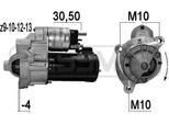 Era 220074A Motorino Di Avviamento 1,4 Kw Per Fiat Ducato Furgone (244) 12 V