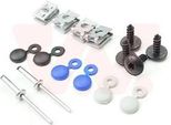 Van Wezel Kit Di Montaggio Paraurti 5827793 Posteriore Per Vw Polo (9N)