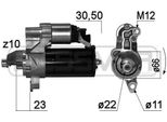 Era 220848A Motorino Di Avviamento 1,7 Kw Per Audi A4 Avant (8K5, B8) 12 V