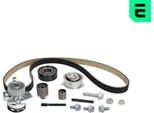 Optimal SK-1695AQ1 Set Di Cinghie Dentate + Pompa Dell'acqua Per Vw Golf Vi (5K1) Polo Hatchback (6R1, 6C1) Touran (1T1, 1T2) Passat Variant (3C5) Tiguan (5N)