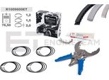 Et Engineteam R1009600ET Set Di Fasce Elastiche Fasce Elastiche Per Vw Golf V Hatchback (1K1) Golf Vi (5K1) Polo Hatchback (6R1, 6C1) Touran (1T1, 1T2) Tiguan