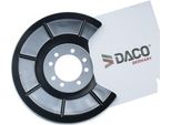 Daco Germany Piastra Paraspruzzi Disco Freno Per Ford Focus Ii Hatchback (Da, Hcp, Dp) Posteriore 611005 Piastra Di Ancoraggio