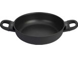 Ballarini Cucinando Avola Deep 2H 28 Cm Czarna Patelnia NieprzywierająCa Z Pokrywką, 750029230