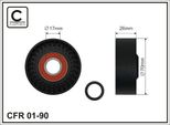 Caffaro 01-90 Tendicinghia Per Cinghia Trapezoidale Dentata 70 Mm Per Bmw 5 Berlina (E39) 3 Berlina (E46) 5 Berlina (E60) 5 Touring (E61) 3 Touring (E46) 3 Cabrio