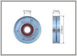 Caffaro 170-00 Puleggia Tenditore Cinghia A V 76Mm Per Vw Golf Iv Hatchback (1J1) Passat Variant (3B6) Passat Variant (3B5) Passat (3B3) Passat (3B2)