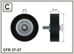 Caffaro 37-37 Puleggia Folle Cinghia A V 80Mm Per Fiat Coupe (FA/175) Bravo I (182) Marea Weekend (185) Marea (185) Per Lancia Lybra Sw (839BX)