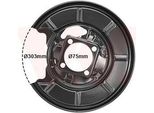 Van Wezel 3017373 - Oe 1694230120 Piastra Di Ancoraggio, Asse Posteriore Sinistro Per Classe A (W169), Classe B (W245)