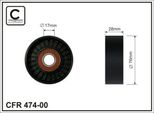 Caffaro 474-00 Puleggia Tenditore Cinghia A V 76Mm Adatta A MERCEDES-BENZ Classe C Berlina (W204) Classe C Estate (S204) Classe E Berlina (W212)
