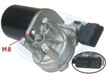 Era 460232A Motore Tergicristallo Anteriore Adatto Per Peugeot 206 Hatchback (2A/C) 206 Cc (2D) 206+ Hatchback (2L, 2M) 207 Sw (Wk) 206 Sw (2E/K) 206 Berlina