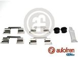Autofren Seinsa D43215A Kit Accessori Pastiglie Freno A Disco Anteriori Per Opel Karl (C16) Per Ford Ka+ Hatchback (Uk, Fk) Ka+ Berlina (Tk, Fk)