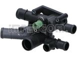 Original Imperium Alloggiamento Termostato Alloggiamento Regolatore Refrigerante 90642 Per Vw Golf Iv Hatchback (1J1) 564 G