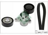 Ina 529 0545 10 Set Di Cinghie Trapezoidali Dentate Adatte Per MERCEDES-BENZ Classe E Berlina (W213)