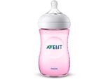 Biberon Avent Natural 260 Ml Rosa