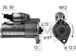 Era 220521A Motorino Di Avviamento 2,2Kw Per Vw Crafter 30-50 Kasten (2E) 12V