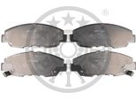 Set Di Pastiglie Freno Anteriori Optimal Pastiglie Freno Per Honda Civic Viii Hatchback (Fn, Fk) BP-10133