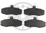 Set Di Pastiglie Freno Anteriori Optimal Pastiglie Freno Per Vw Caddy Ii Pickup (9U7) BP-10143