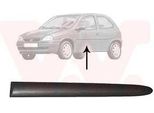 Van Wezel Modanatura Di Protezione Laterale Posteriore Sinistra 3776429 Per Opel Corsa B Hatchback (S93) Combo (71) Corsa B Caravan (S93) Corsa B Panel Van (S93)