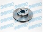 2X Samko Disco Freno D4002V Per Chevrolet Aveo Hatchback (T300) 47 2Mm 256Mm