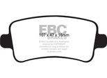 Ebc Brakes Set Di Pastiglie Freno Posteriori Per Opel Insignia Caravan DP42016R